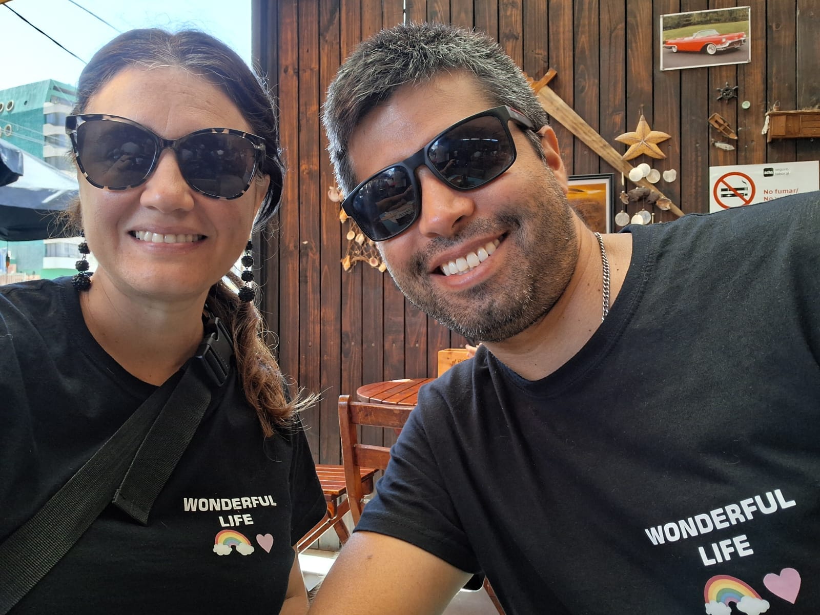 Nacira Buhadla y Esteban Aedo, fundadores de Wonderful Life